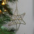 5" Shiny Gold Geometric 6-Point Star Christmas Ornament - IMAGE 3