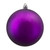 Northlight 12ct Shatterproof Matte Christmas Ball Ornament Set 4" - Purple
