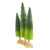 15.75" Ombre Green Sisal Tabletop Christmas Trees - IMAGE 3