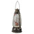 Country Rustic Glitter Snow Lantern with Reindeer Christmas Decoration - 9" - IMAGE 3