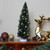 15" Green Sisal Tabletop Christmas Tree with Ornaments - IMAGE 2