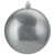 12ct Pewter Gray Shatterproof Shiny Christmas Ball Ornaments 4" (100mm) - IMAGE 3