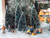 8' x 3' White Artificial Winter Powder Snow Christmas Blanket - IMAGE 3