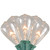 10-Count Clear Edison Glass Patio Lights, 9ft Green Wire - IMAGE 1