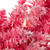 Pre-Lit Flocked Pink Artificial Christmas Wreath - 36 Inch, Clear Lights - IMAGE 4