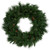 Pre-Lit White Valley Pine Artificial Christmas Wreath with Pinecones, 36-Inch, Clear Lights - IMAGE 1