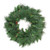 Pre-Lit White Valley Pine Deluxe Artificial Pinecone Christmas Wreath - 24" - Clear Lights - IMAGE 1