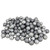 Shatterproof 4-Finish Christmas Ball Ornaments - 1.5" (35mm) - Pewter Gray - 96ct - IMAGE 2