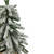 15" Potted Flocked Downswept Mini Village Pine Medium Artificial Christmas Tree, Unlit - IMAGE 3