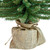 Potted Downswept Mini Village Pine Medium Artificial Christmas Tree - 18" - Unlit - IMAGE 5