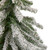 18" Potted Flocked Downswept Mini Village Pine Medium Artificial Christmas Tree - Unlit - IMAGE 2