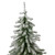 18" Potted Flocked Downswept Mini Village Pine Medium Artificial Christmas Tree - Unlit - IMAGE 3