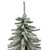 2' Potted Flocked Downswept Mini Village Pine Medium Artificial Christmas Tree - Unlit - IMAGE 3