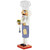 14" White and Blue Chef with Gingham Apron Wooden Christmas Nutcracker - IMAGE 3