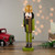 14" Green and Brown Wood Duck Hunter Wooden Christmas Nutcracker - IMAGE 2