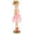 15.5" Pink Tutu Blonde Wooden Ballerina Wooden Christmas Nutcracker - IMAGE 4