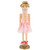 15.5" Pink Tutu Blonde Wooden Ballerina Wooden Christmas Nutcracker - IMAGE 1