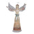 4.5' Lighted and Glittered Angel Outdoor Christmas Yard Art - IMAGE 1