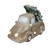 15.5" LED Lighted and Musical Vintage Truck with Christmas Tree Tabletop Decor - IMAGE 1