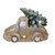 15.5" LED Lighted and Musical Vintage Truck with Christmas Tree Tabletop Decor - IMAGE 2