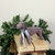 7.5” Plush Brown Dachshund Dog with Scarf Christmas Decoration - IMAGE 3