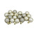 18ct Champagne Gold Shatterproof 4-Finish Christmas Ball Ornaments 1.25" (30mm) - IMAGE 1