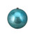 Turquoise Blue Shatterproof Shiny Christmas Ball Ornament 10" (250mm) - IMAGE 1