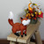 15.75" Orange and Cream Plush Sitting Fox Fall Tabletop Decor - IMAGE 3