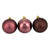 60ct Pink/Mulberry/Silver/White Shatterproof 3-Finish Christmas Ball Ornaments 2.5" (60mm) - IMAGE 4