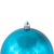 Shiny Turquoise Blue Shatterproof Christmas Ball Ornament 4" (100mm) - IMAGE 5