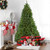 7.5' Pre-Lit Full Pike River Fir Artificial Christmas Tree - Multicolor LED Lights - IMAGE 2