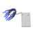 LED Micro Christmas Light Set - Blue - 4.8 ft Blue Wire - 15ct - IMAGE 2