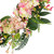 Hydrangea, Berry and Fern Artificial Spring Floral Wreath, Pink - 20-Inch - IMAGE 4