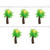 Tropical Palm Tree Indoor Outdoor Patio Light Set -  6' White Wire - 10ct - IMAGE 2
