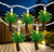 10-Count Green Tropical Palm Tree Outdoor Patio String Light Set, 7.25ft White Wire - IMAGE 1