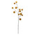 31” Mustard Yellow Pom Pom Artificial Christmas Spray - IMAGE 1