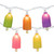 Sugared Ice Pop Indoor Outdoor Patio Light Set - Multicolor - 6' White Wire - 10ct - IMAGE 2