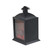 10" LED Lighted Black Chimney Lantern with Faux Fire Christmas Decoration - IMAGE 2