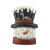 13” Pre-Lit LED Snowman Weathered Table Top Christmas Decoration - IMAGE 1