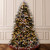 7' Dunhill Fir Artificial Christmas Tree with Red Berries - Clear Lights - IMAGE 2