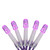 LED Tree Trunk Wrap Christmas Net Lights - Purple - 2' x 8' - Purple Wire - IMAGE 1