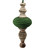 2ct Green and Beige Christmas Finial Drop Ornaments 9" - IMAGE 3