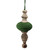 2ct Green and Beige Christmas Finial Drop Ornaments 9" - IMAGE 2