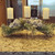 30" Green Frosted Pine Needle and Pine Cone Christmas Candle Holder - IMAGE 3