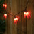 36ct Orange Chili Pepper Clusters String Light Set, 7.5ft Brown Wire - IMAGE 4