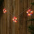 5ct Patriotic Star Fourth of July Light Set, 5.25ft White Wire - IMAGE 3