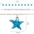 Starfish Indoor Outdoor Patio Light Set - Blue - 9' White Wire - 10ct - IMAGE 5