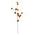 31" Golden Orange Pom Pom Artificial Christmas Spray - IMAGE 3