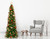 7.5' Pre-Lit Gold and Red Artificial Christmas Tree – Clear LED Lights - IMAGE 4