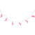 10ct Pink Flamingo Summer Patio String Light Set, 7.25ft White Wire - IMAGE 4